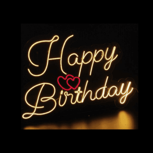 Happy Birthday Neon Sign Manufacturer in India