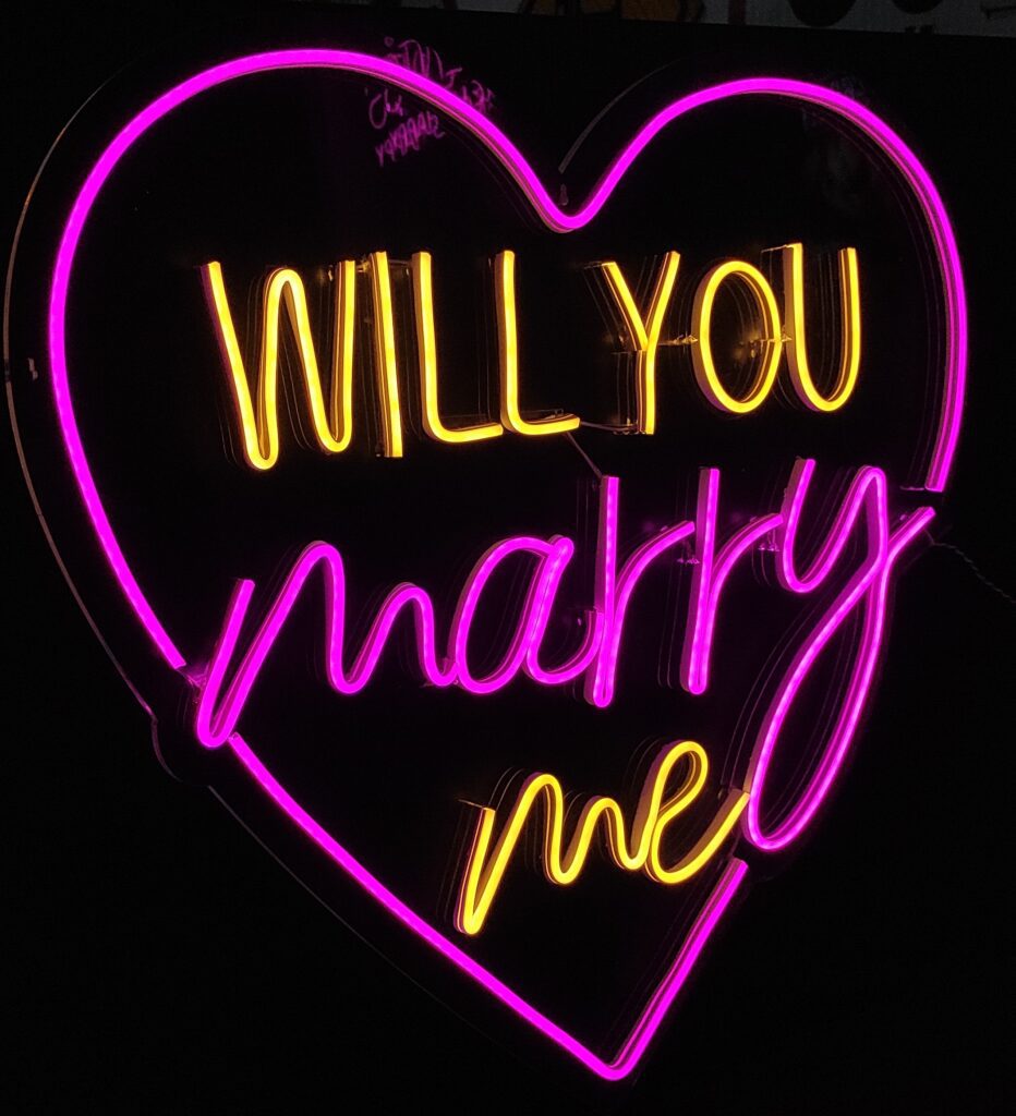 Buy Marry Me Neon Sign Online
