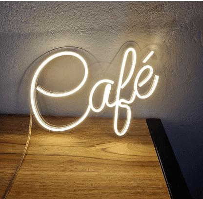 cafe neon sign manufacturer