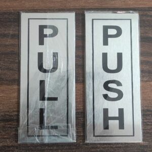 Stainless Steel PUSH-PULL Plate