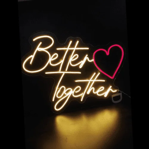 Love Quotes Neon Sign Manufacturer in India
