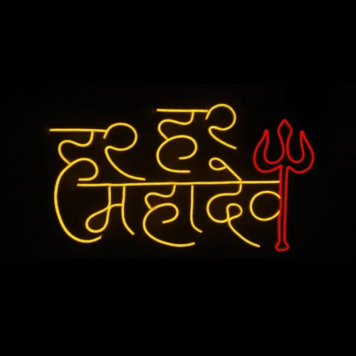 Har Har Mahadev Neon Sign Manufacturer in India