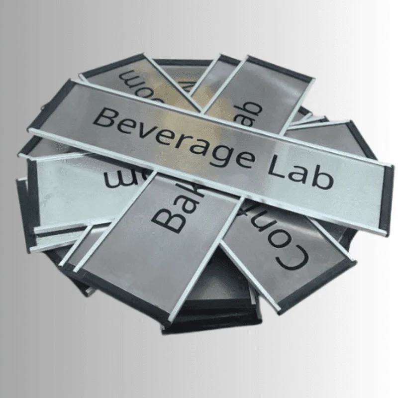 Full Plate Aluminum Signage Profiles