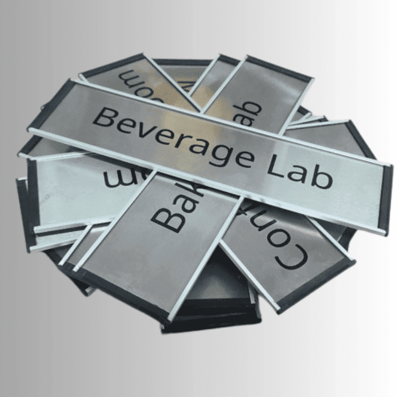 Full Plate Aluminum Signage Profiles