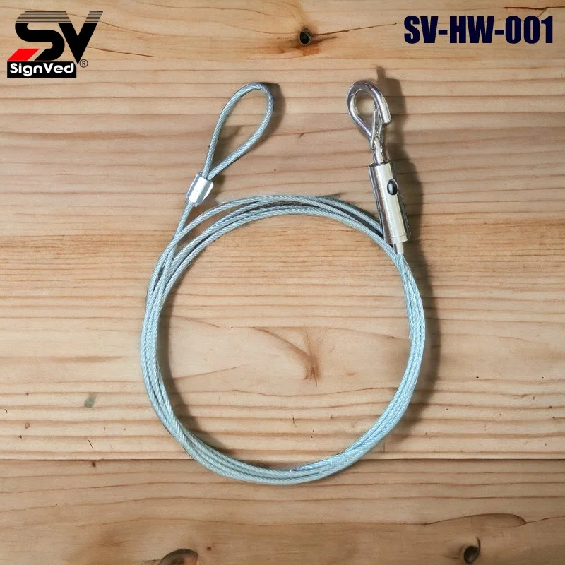 Signage hanging wire -1