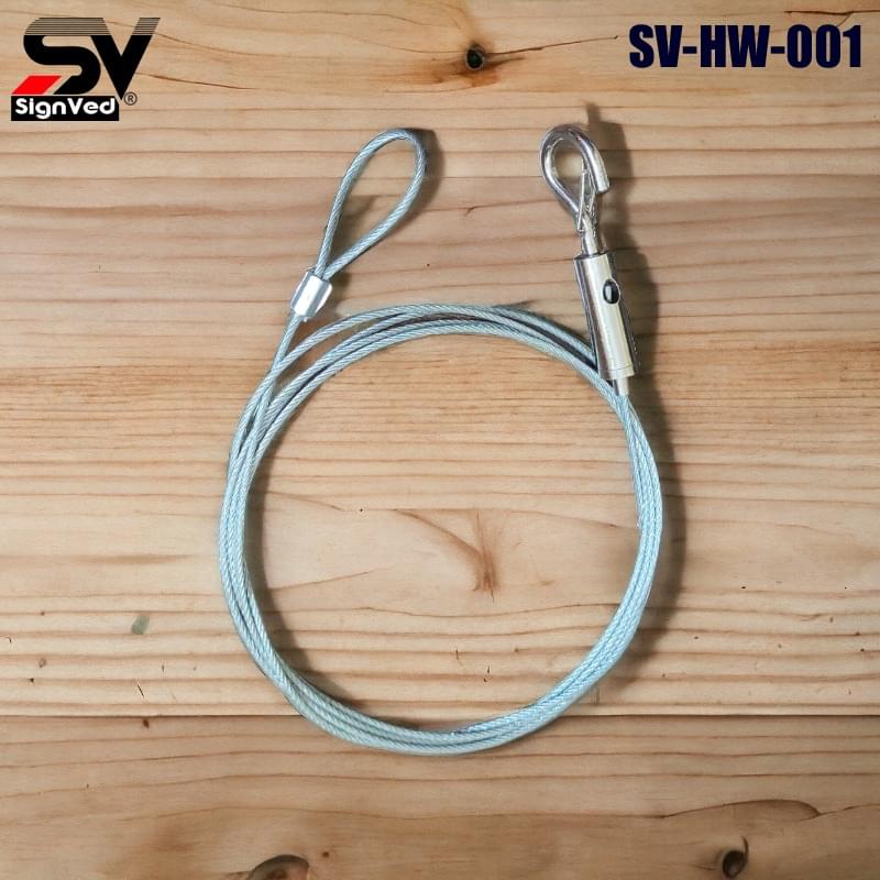 Signage hanging wire -1