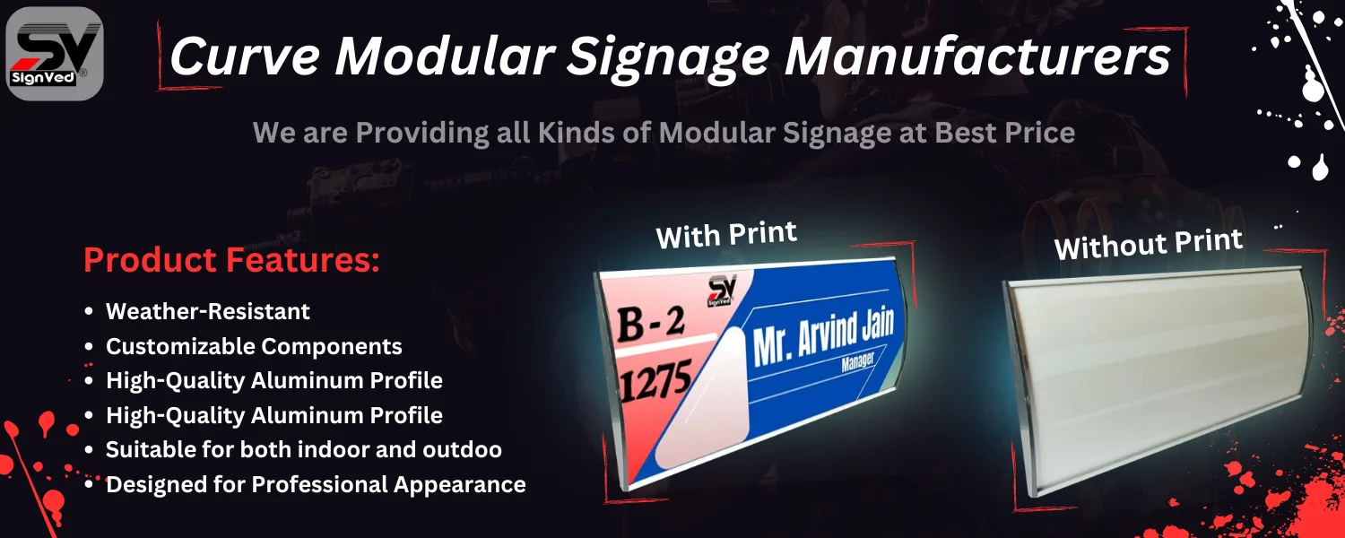 Curve-Modular-Signage