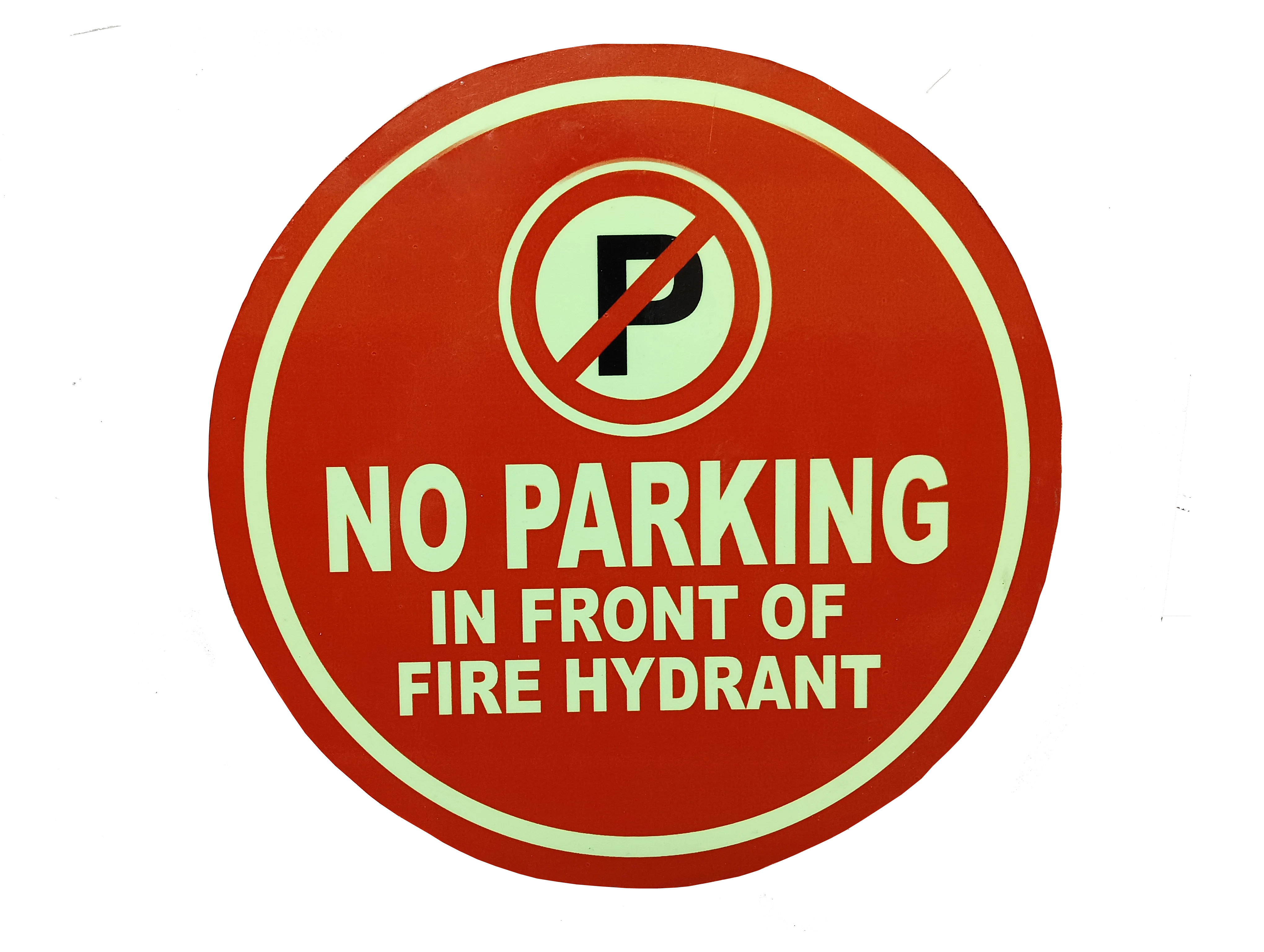 buy no parking night glow signage online in india